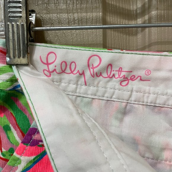 Lilly Pulitzer Buttercup Abstract Shorts - SZ 000.  C-HC - Picture 4 of 7